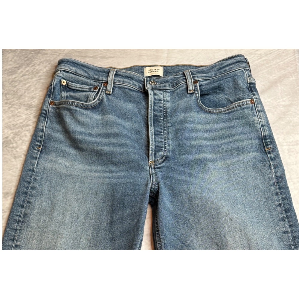Citizens of Humanity Florence High Rise Straight Leg Jeans Blue 30 1985B-1386